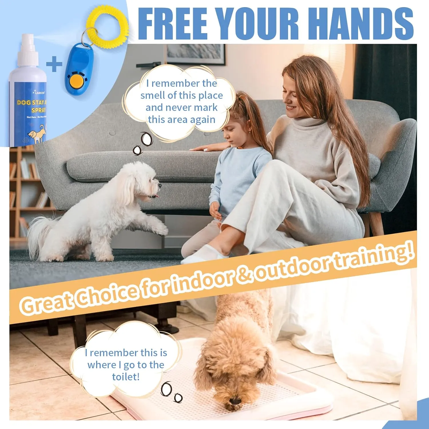 8 Oz Quality Dog Not Here Pee for Your Pet Training | Dog Not Here Pee