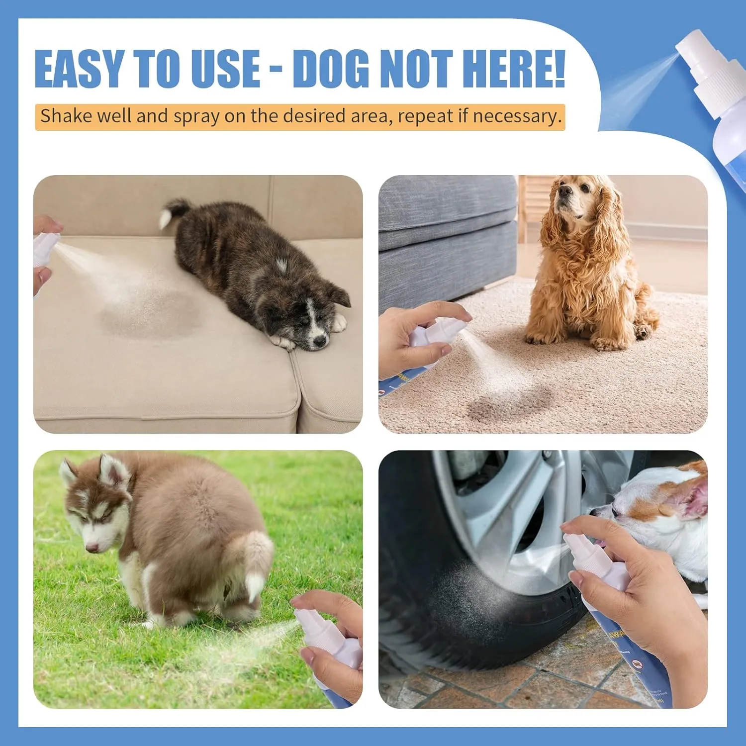 8 Oz Quality Dog Not Here Pee for Your Pet Training | Dog Not Here Pee