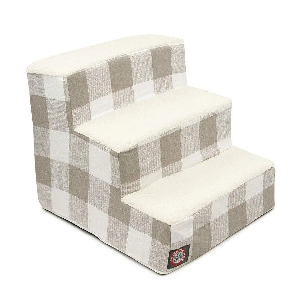 Anderson Check 3 Steps Pet Stairs