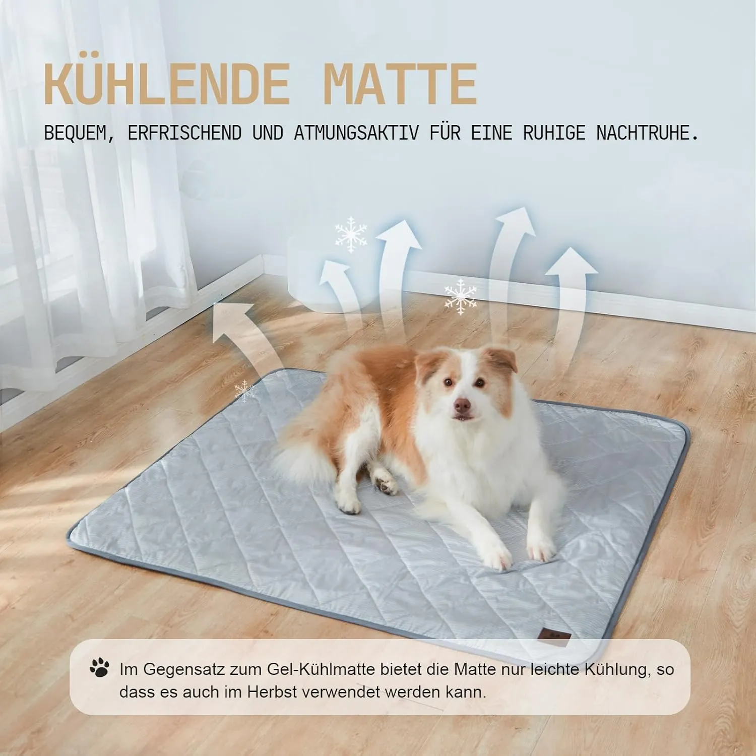Cooling Blanket for Dogs Washable, Q-MAX>0.4 Waterproof Pet Self Cooling Mat, Reversible Cooling & Plush Pet Blanket for Medium Dogs, Washable Bed Sofa Cover for All Weather, 35"*29.5"