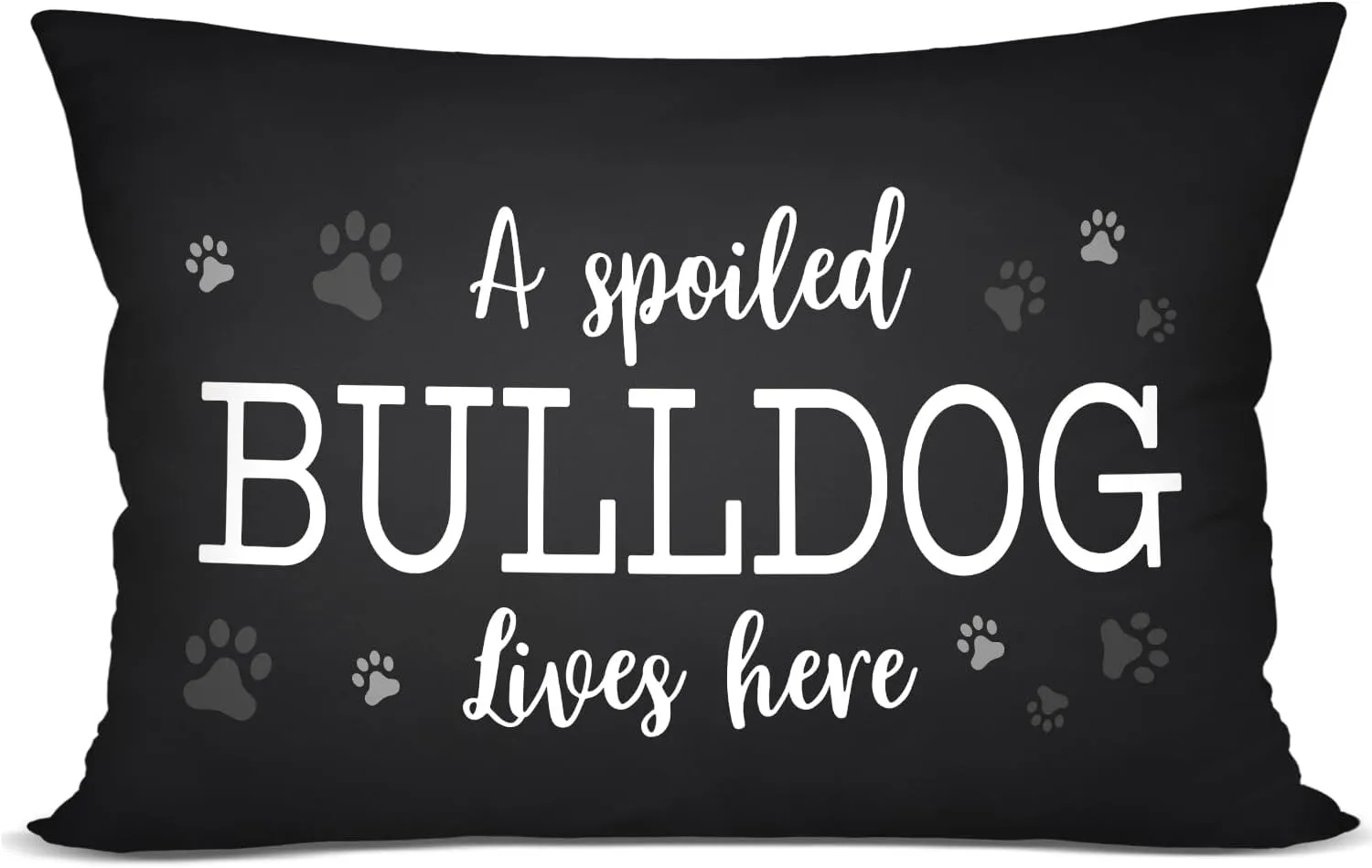 Dog Throw Pillow Covers 12 x 20, Dog Lover Gifts for Pet Owner Women Men Dog Mom Gifts, Dog House Decor Reserved for The Dog Pillow Cover for Sofa Bedroom Decorative Pillow Cases -43