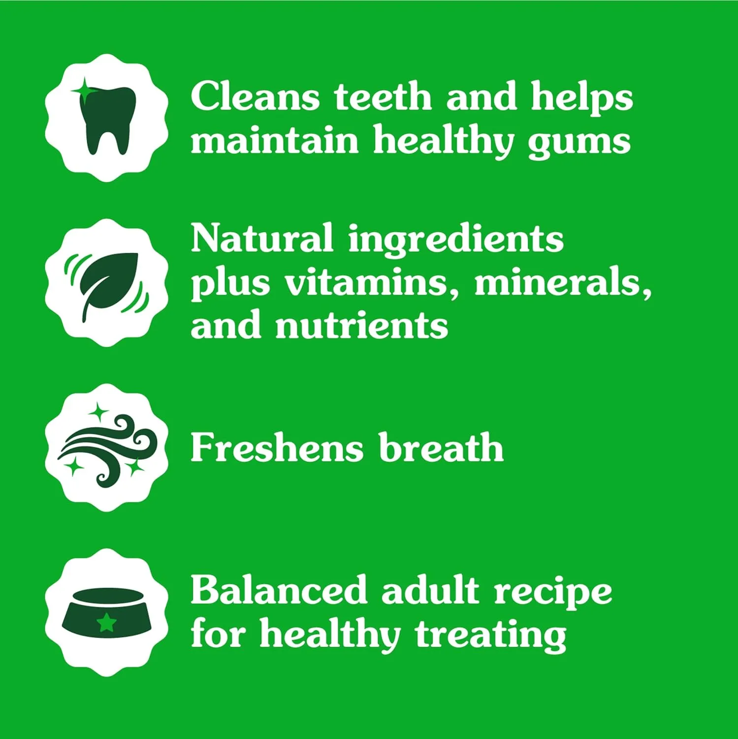 Greenies Original Large Dental Dog Treats, (4) 12 ct Packs (48 Treats Total)