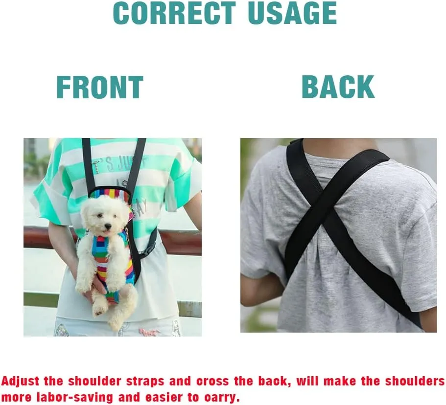 Leconpet Pet Carrier Backpack, Legs Out Adjustable Pet Front Cat Dog Carrier Backpack, Easy-Fit Dog Travel Backpack Carrier for Hiking Camping for Small Medium Puppies Cats (XL, Blue)