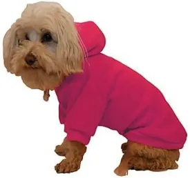 Pet Life Plush Cotton Pet Hoodie Pink XS
