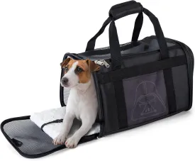 Star Wars for Pets Darth Vader Soft Pet Carrier 15 x 9 x 9 Black | for Pets 15 x 9 x 9 Dog Travel Bag| Luggage Carrier for Dogs, Fits Under Plane Seat (FF19635)